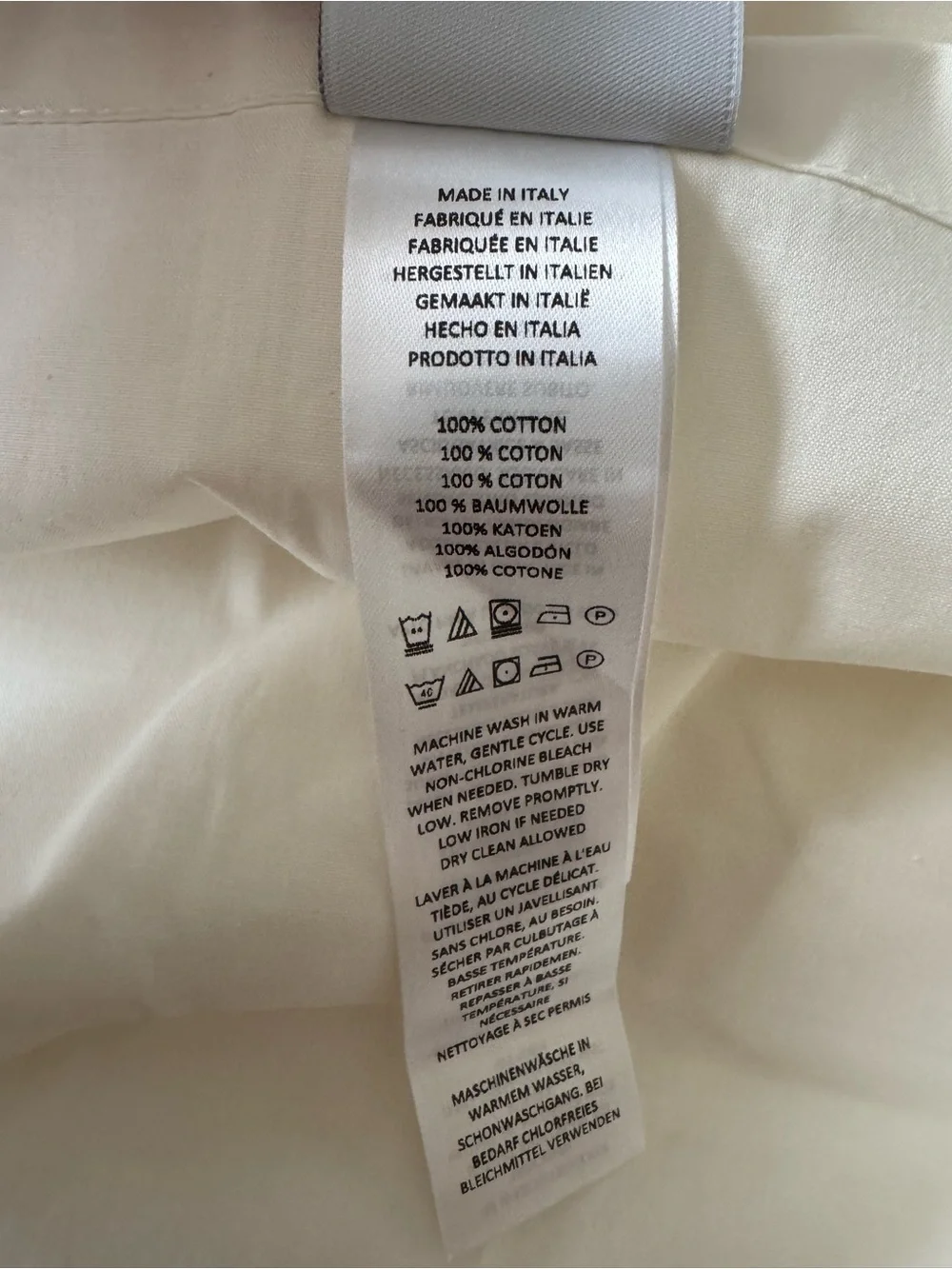 NWT One Restoration Hardware RH Teen Embroidered Anya STANDARD Sham White 25”x32